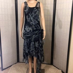 Max Studio 100% Silk - 1920's styling